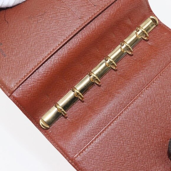 LOUIS VUITTON Monogram Agenda PM Day Planner Cover R20005 LV Auth 146032 - Picture 10 of 16